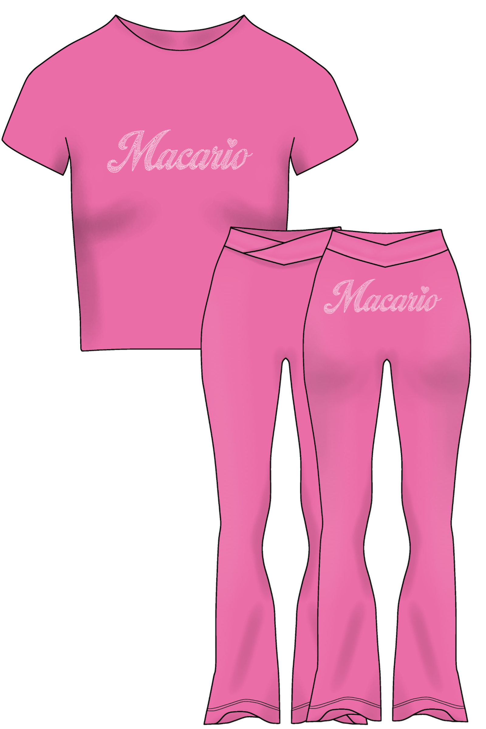 Pink "Love" Set